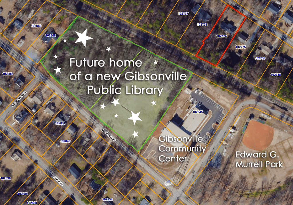 future-gibsonville-library-aerial