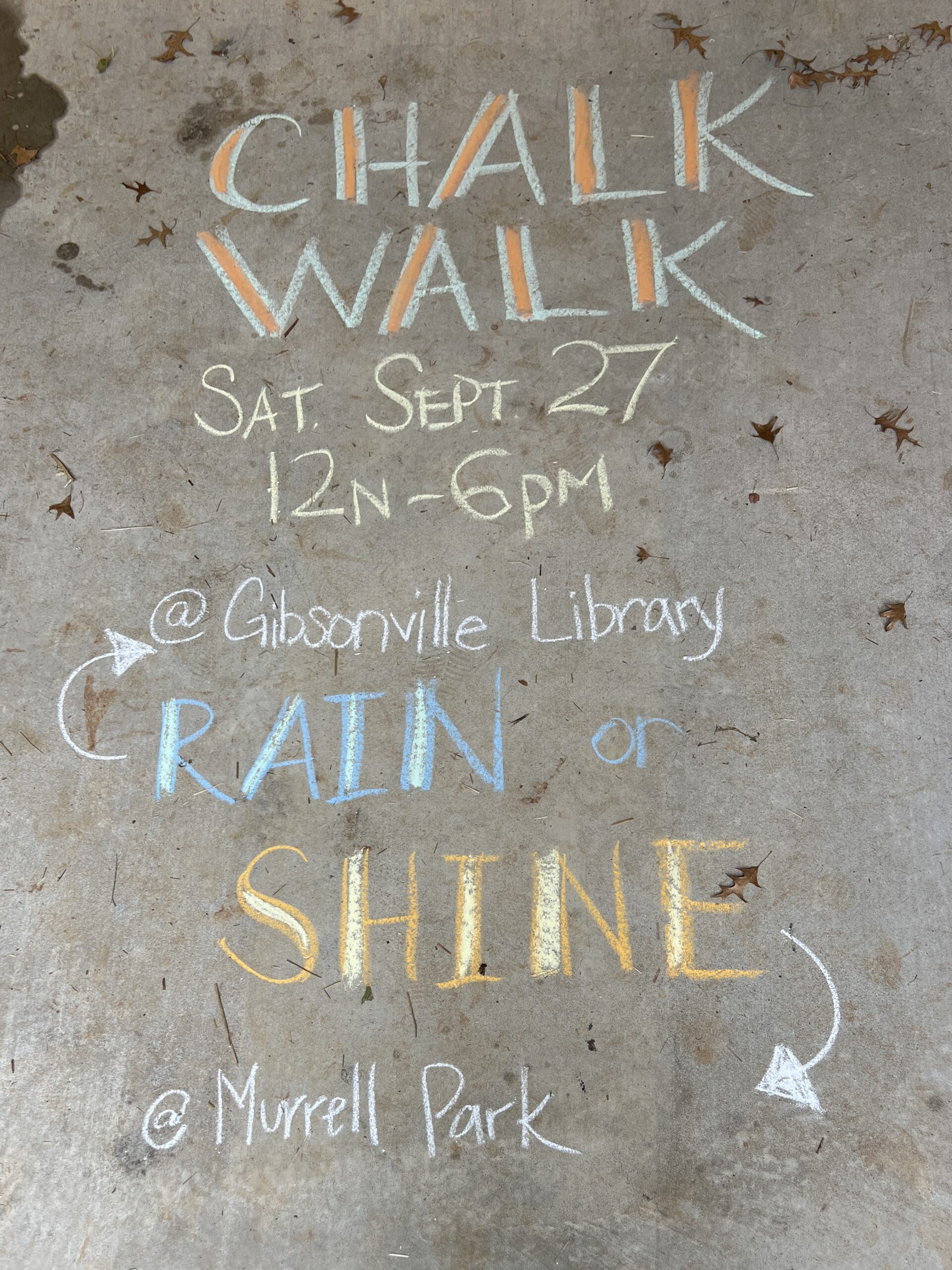 3rd Annual Chalk Walk