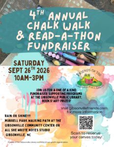 Chalk Walk & Read-A-Thon Fundraiser